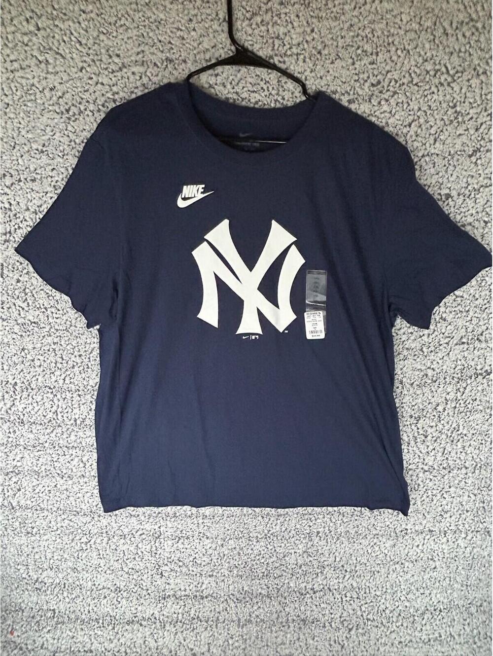 Nike New York Yankees Navy Short Sleeve T-Shirt Mens Size XXL NWOT